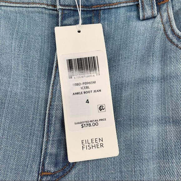-Eileen Fisher Women's Ankle Boot Jean NWT - Picture 10 of 14